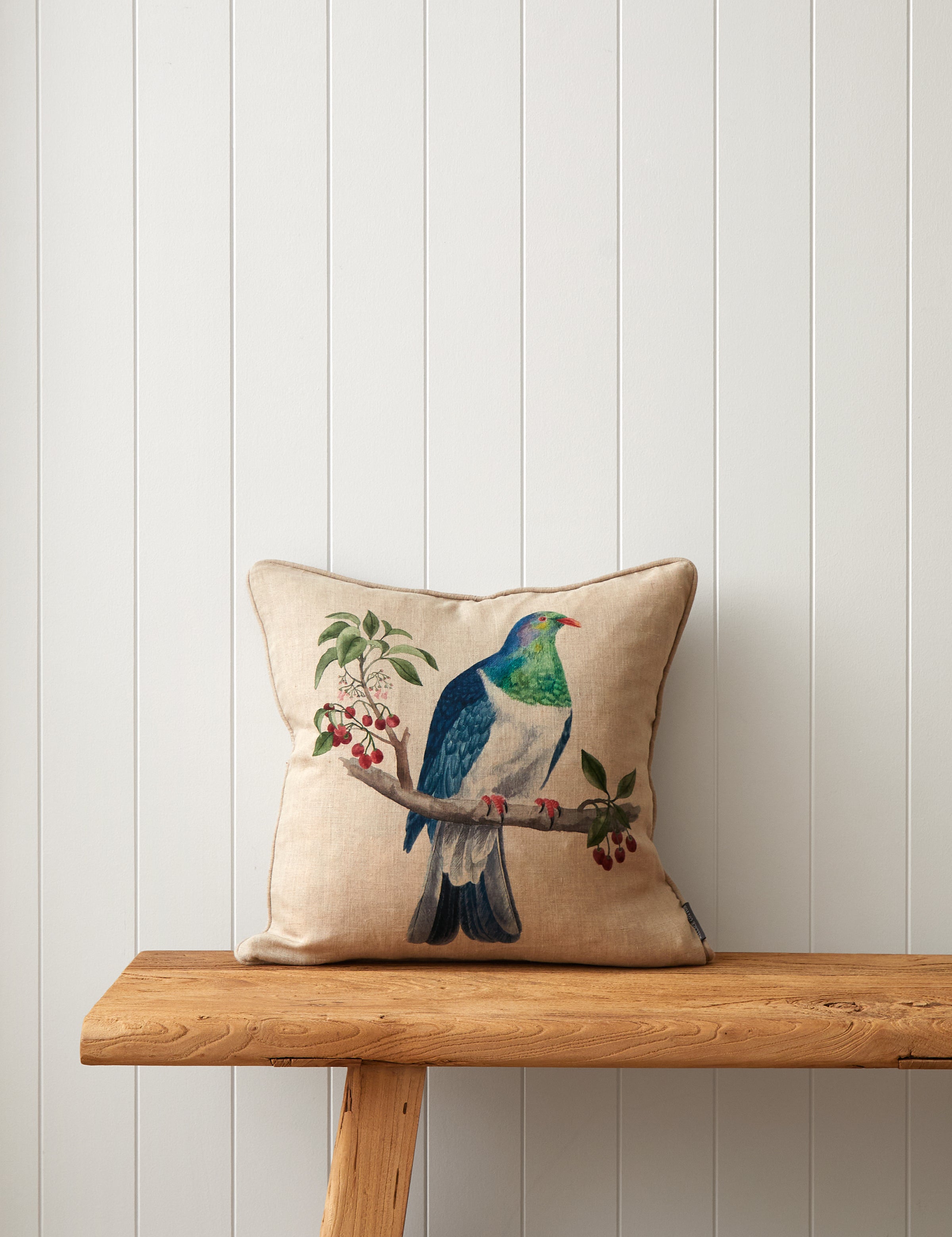 Kereru Square Cushion Cover | Multi-1