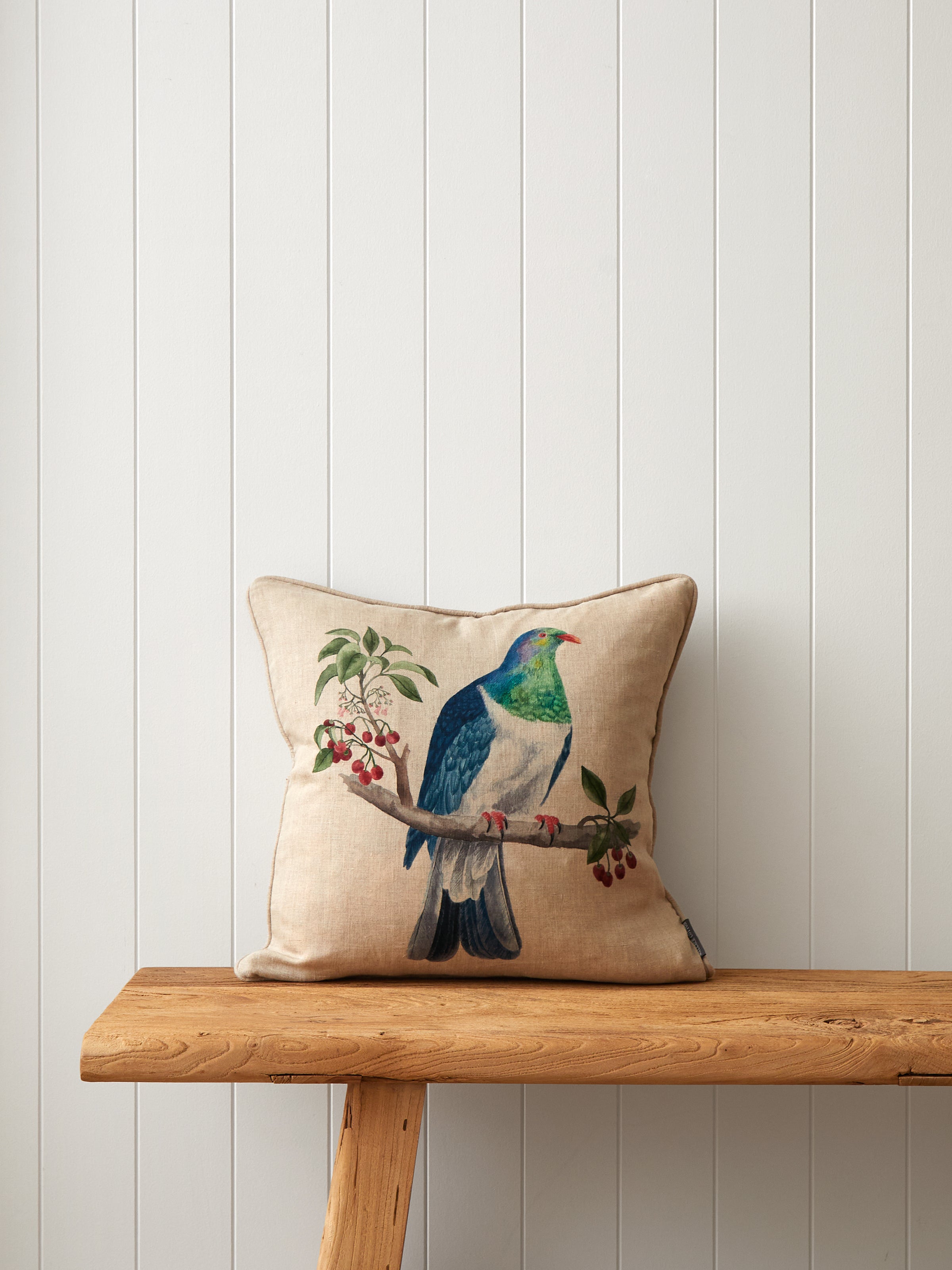 Kereru Square Cushion Cover | Multi-1