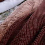 Kew Cotton Throw | Merlot-2