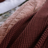 Kew Cotton Throw | Merlot-2