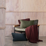 Kew Rectangle Cushion Cover | Blue-2