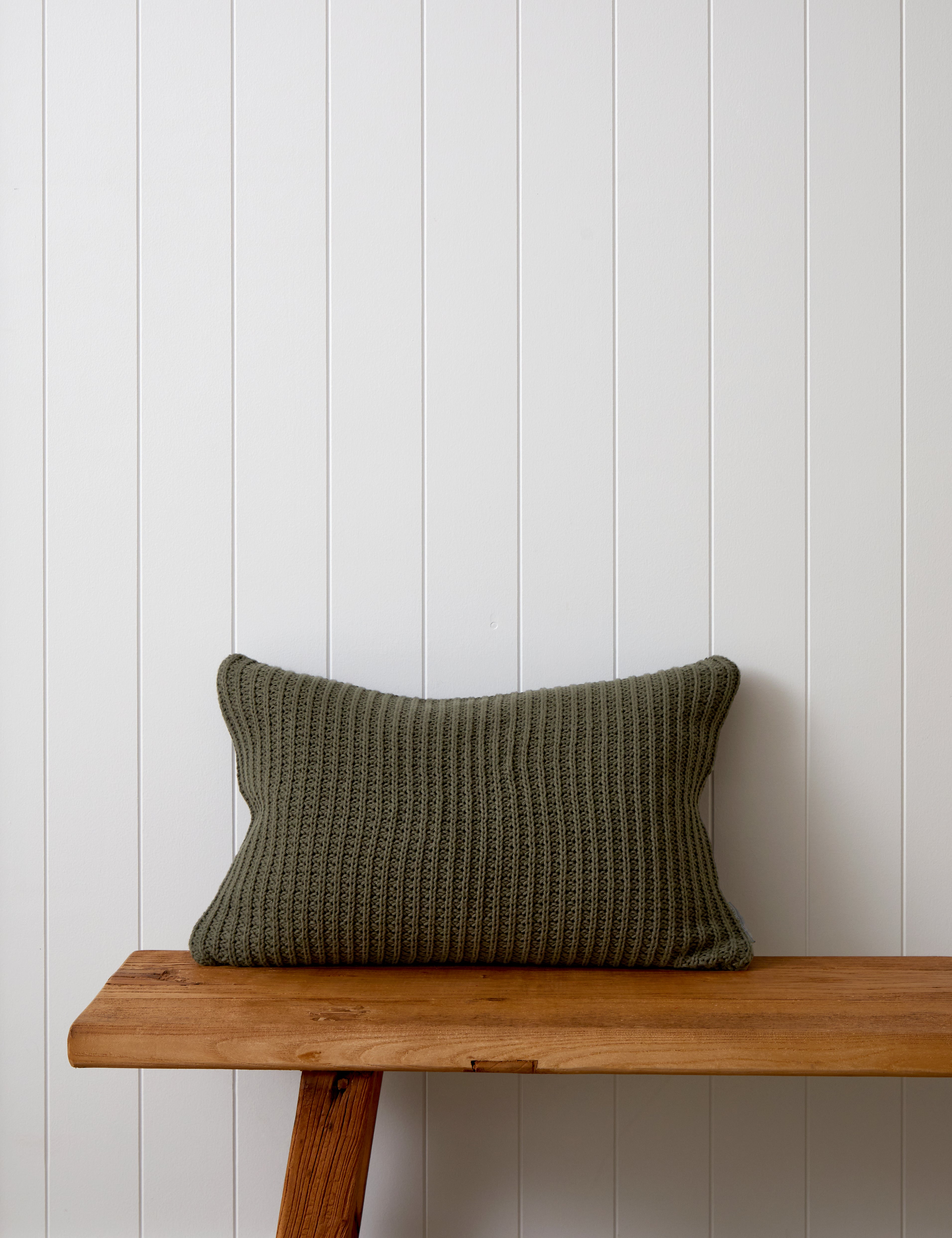 Kew Rectangle Cushion Cover | Olive-1