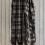 Kingston Woollen Blanket | Charcoal Check-2