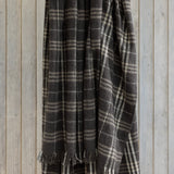 Kingston Woollen Blanket | Charcoal Check-2