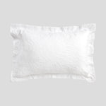 Laurel Oxford Pillowcase Set | White-1