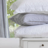 Laurel Oxford Pillowcase Set | White-3