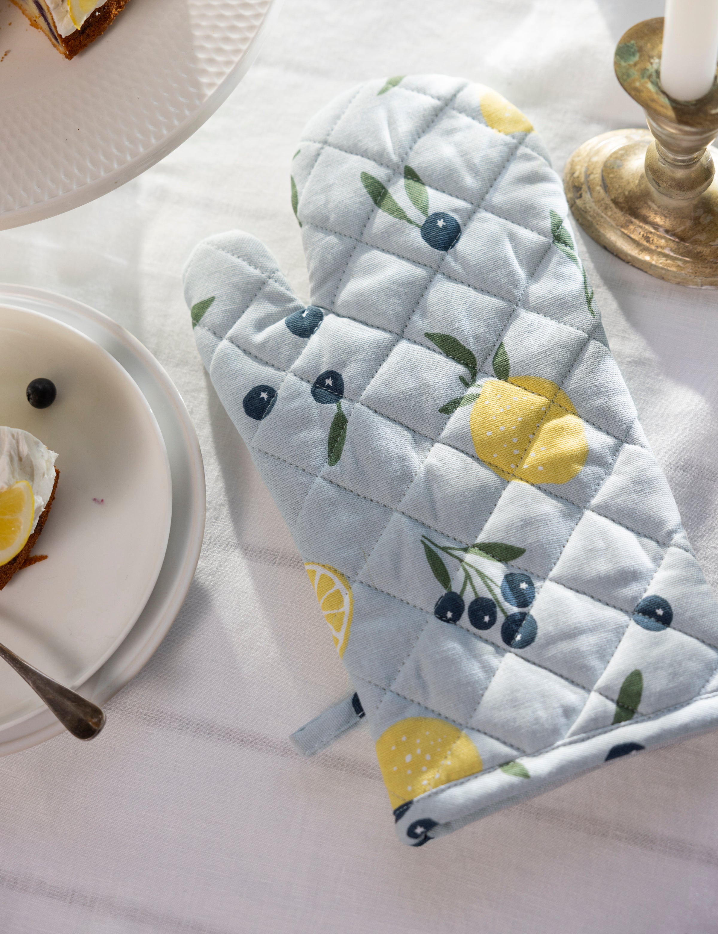 Lemon Dreams Single Oven Glove | Multi-2