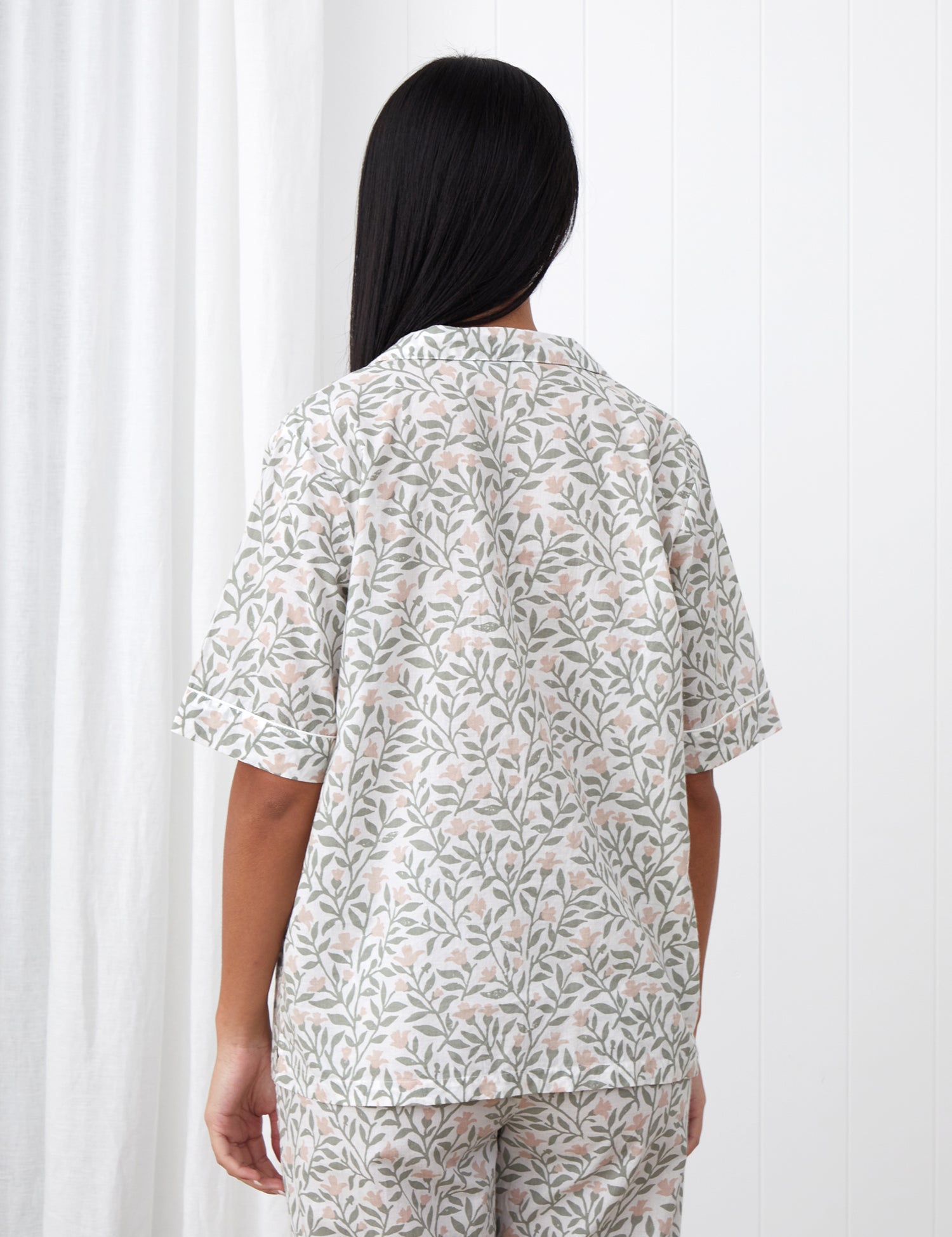 Lena PJ Top | Pink Floral-4