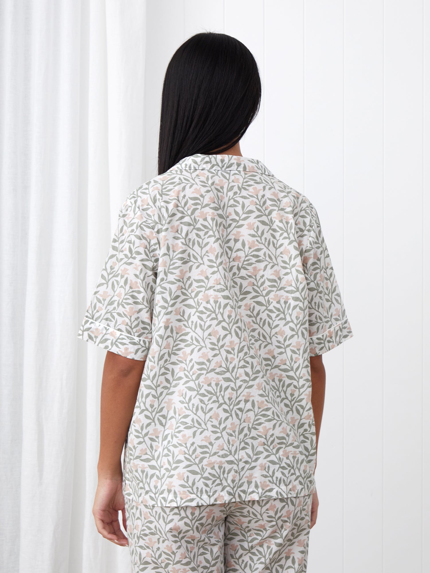 Lena PJ Top | Pink Floral-4