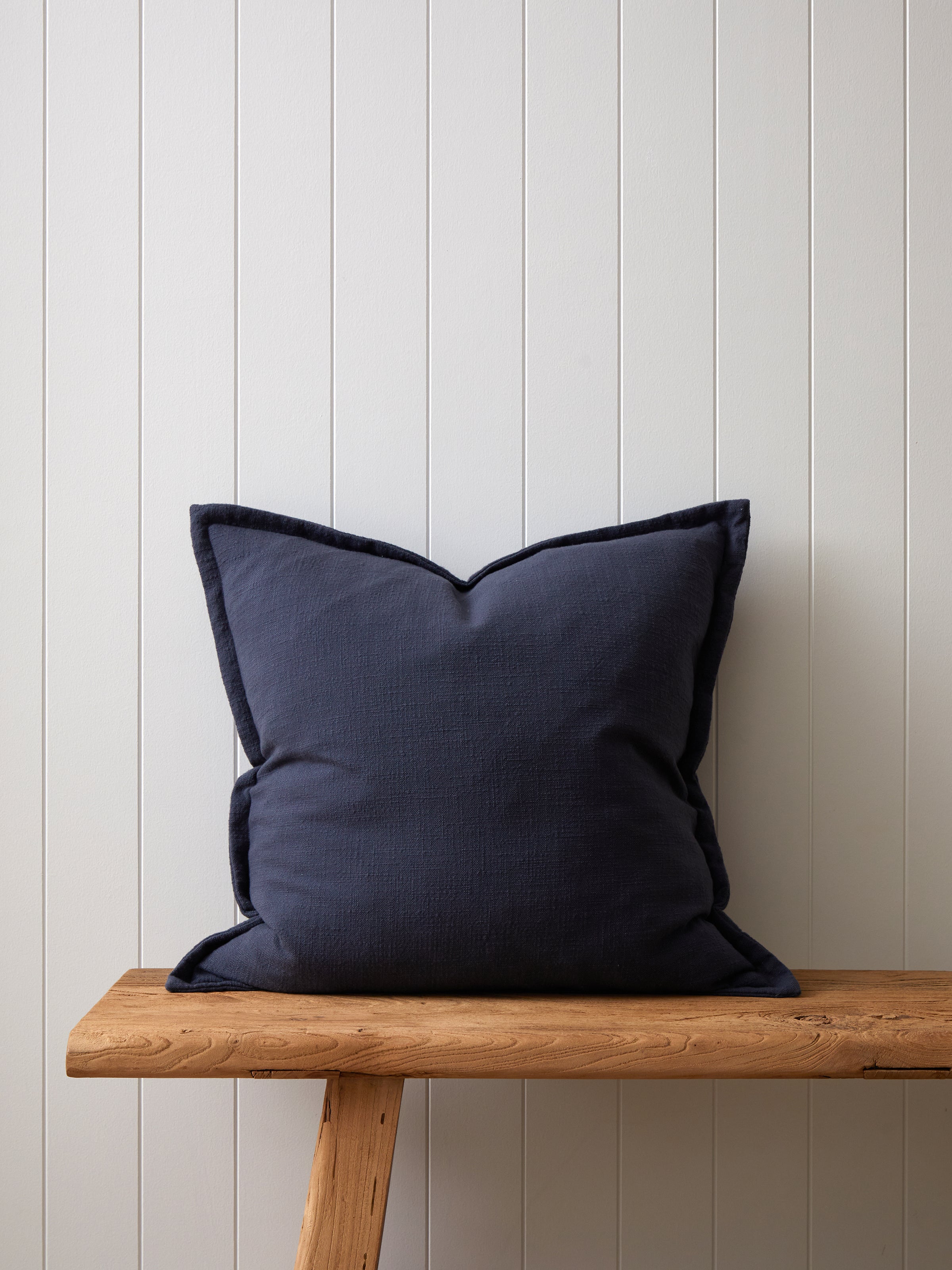 Lennon Large Square Cushion Cover | Navy-1
