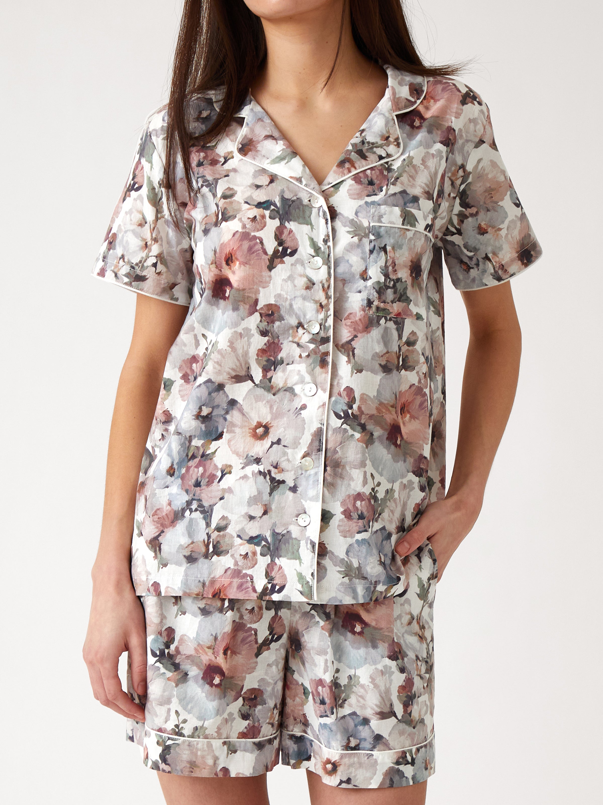 Lilah PJ Shirt | Floral-1