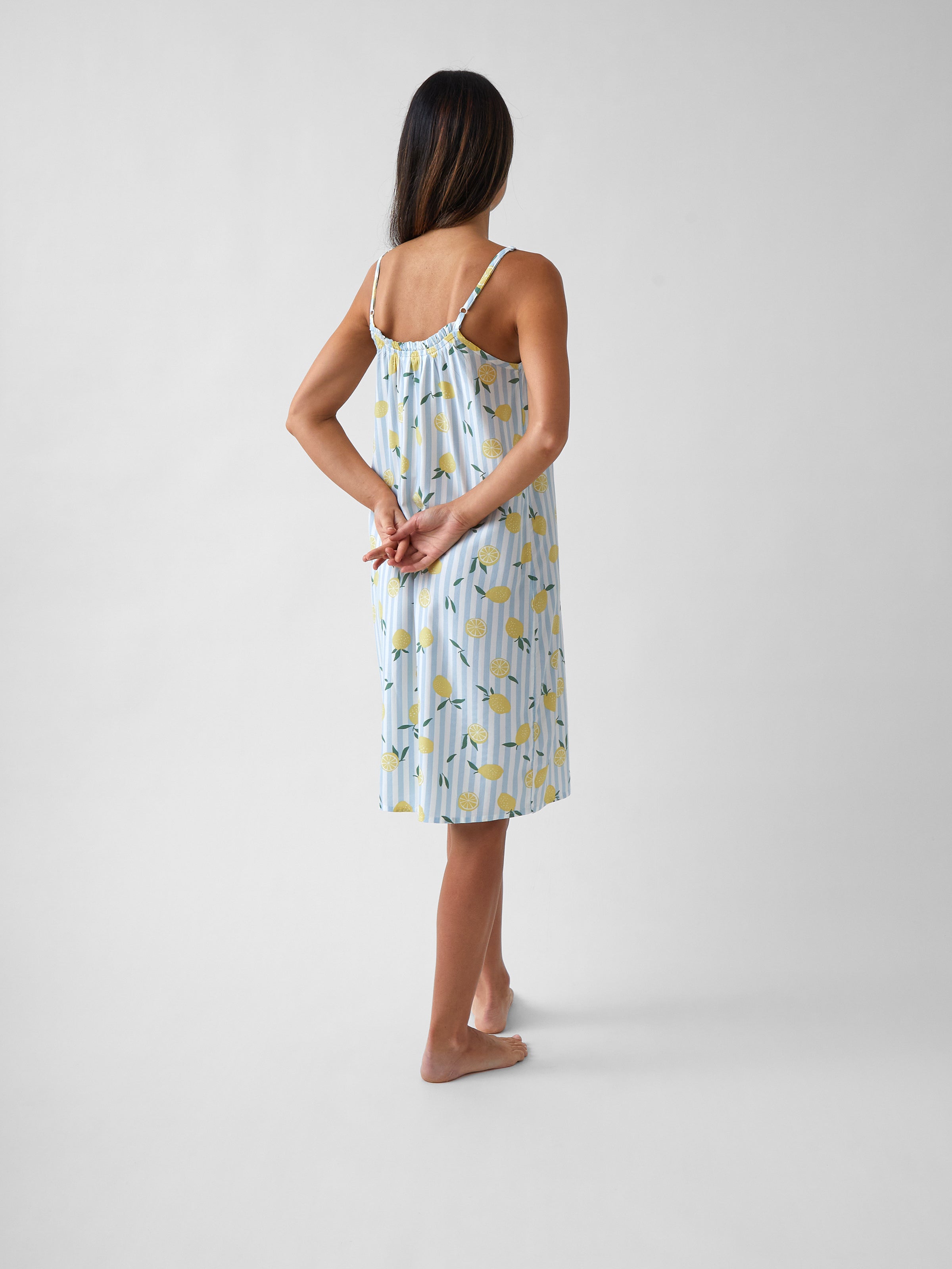 Limonella Frill Nightie | Lemon-4
