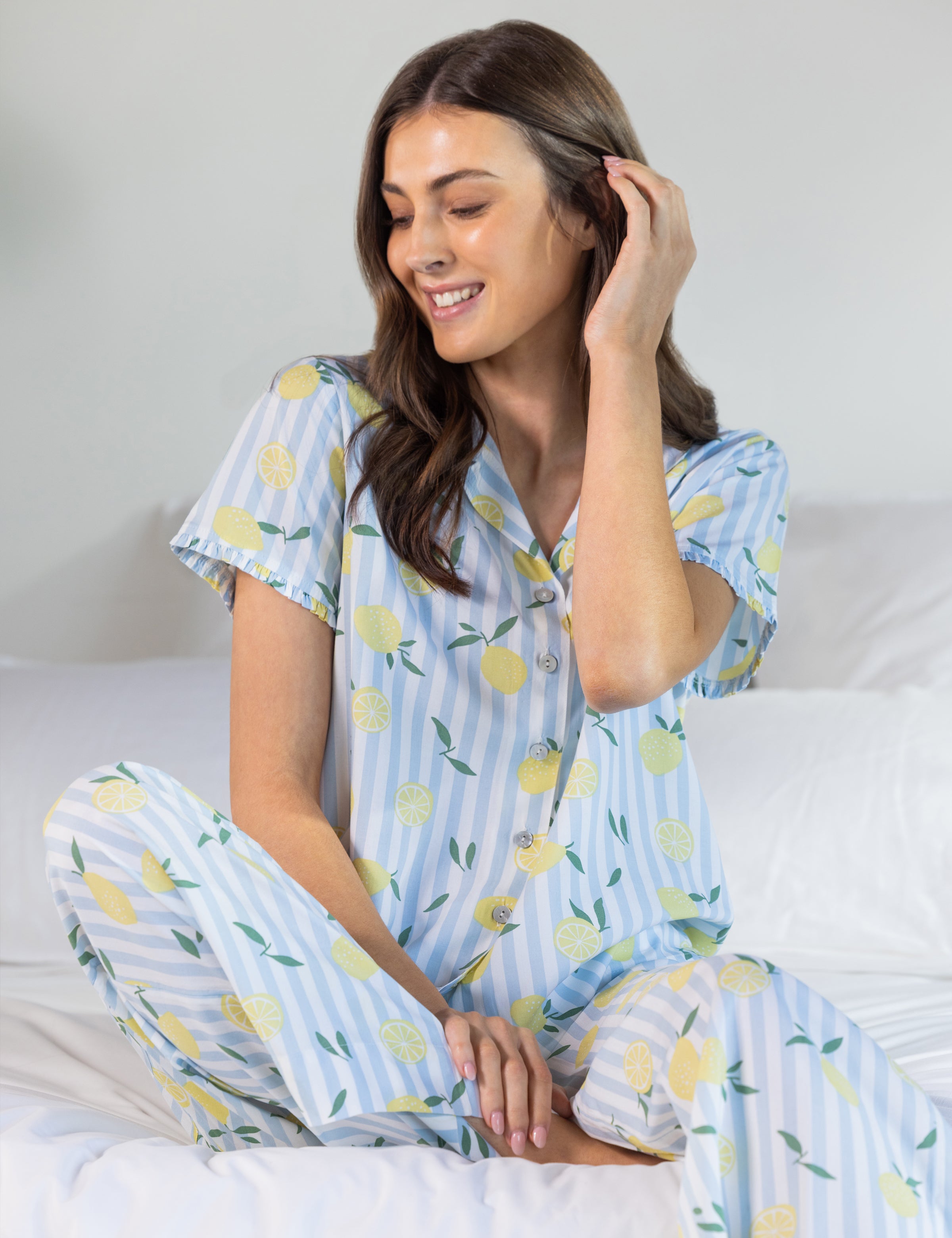 Limonella PJ Shirt | Lemon-3