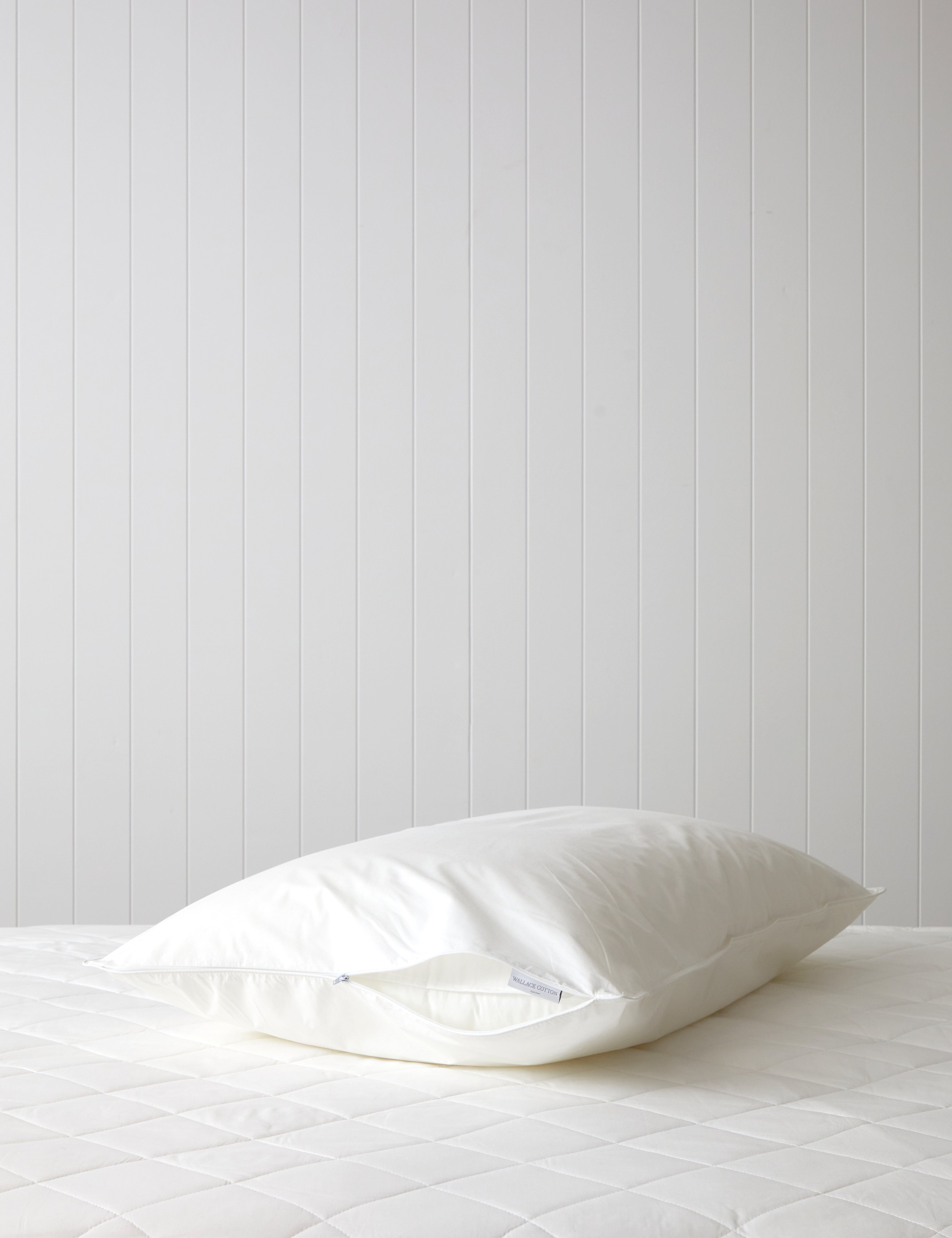 Lodge Pillow Protector | White-1