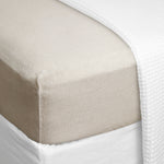 Loft Linen Fitted Sheet | Natural-1