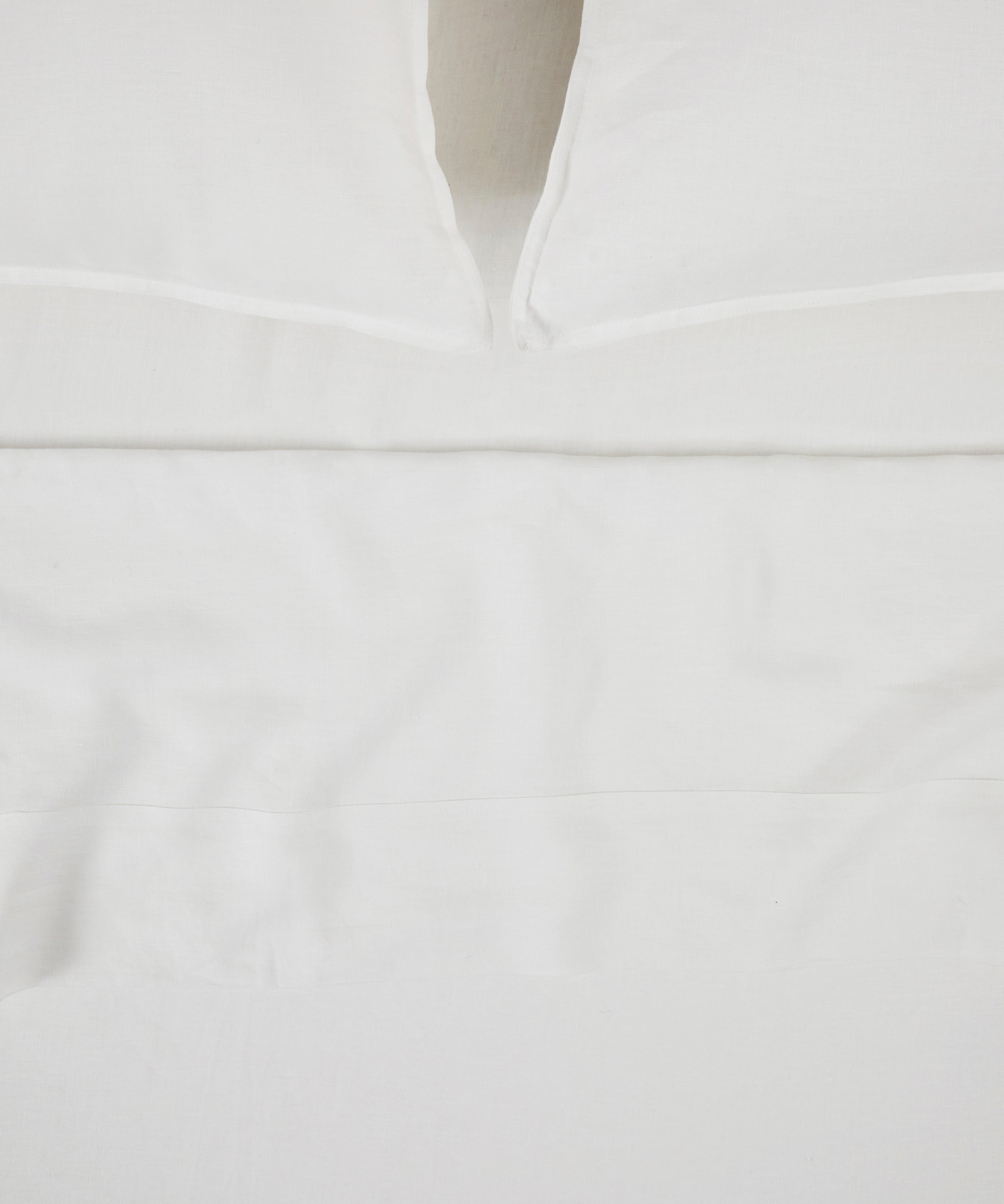 Loft Linen Flat Sheet | White-1