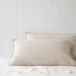 Loft Linen Lodge Pillowcase Set in Natural | Natural-1