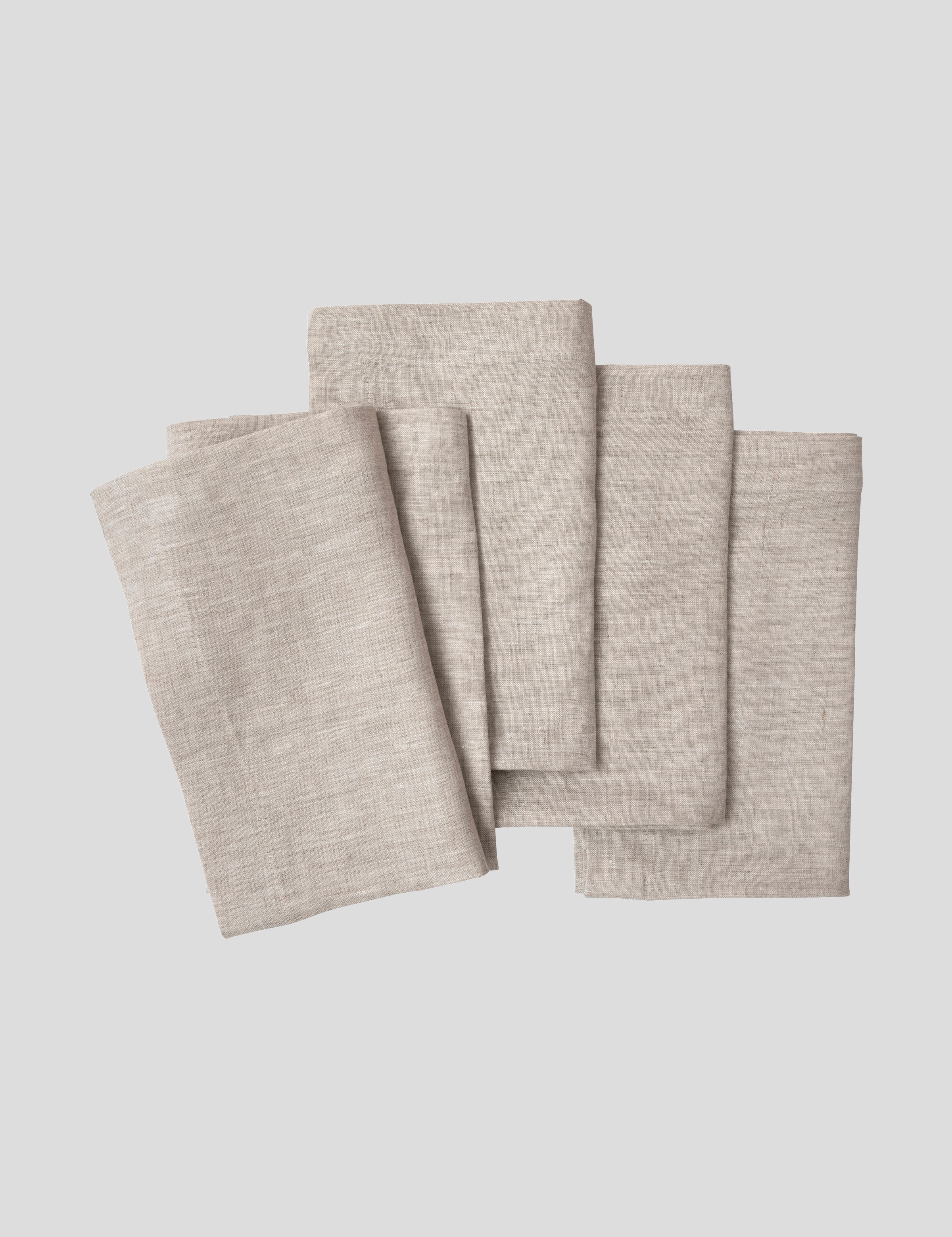 Loft Linen Napkin Set of 4 | Natural-2
