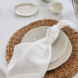 Loft Linen Napkin Set of 4 | White-1
