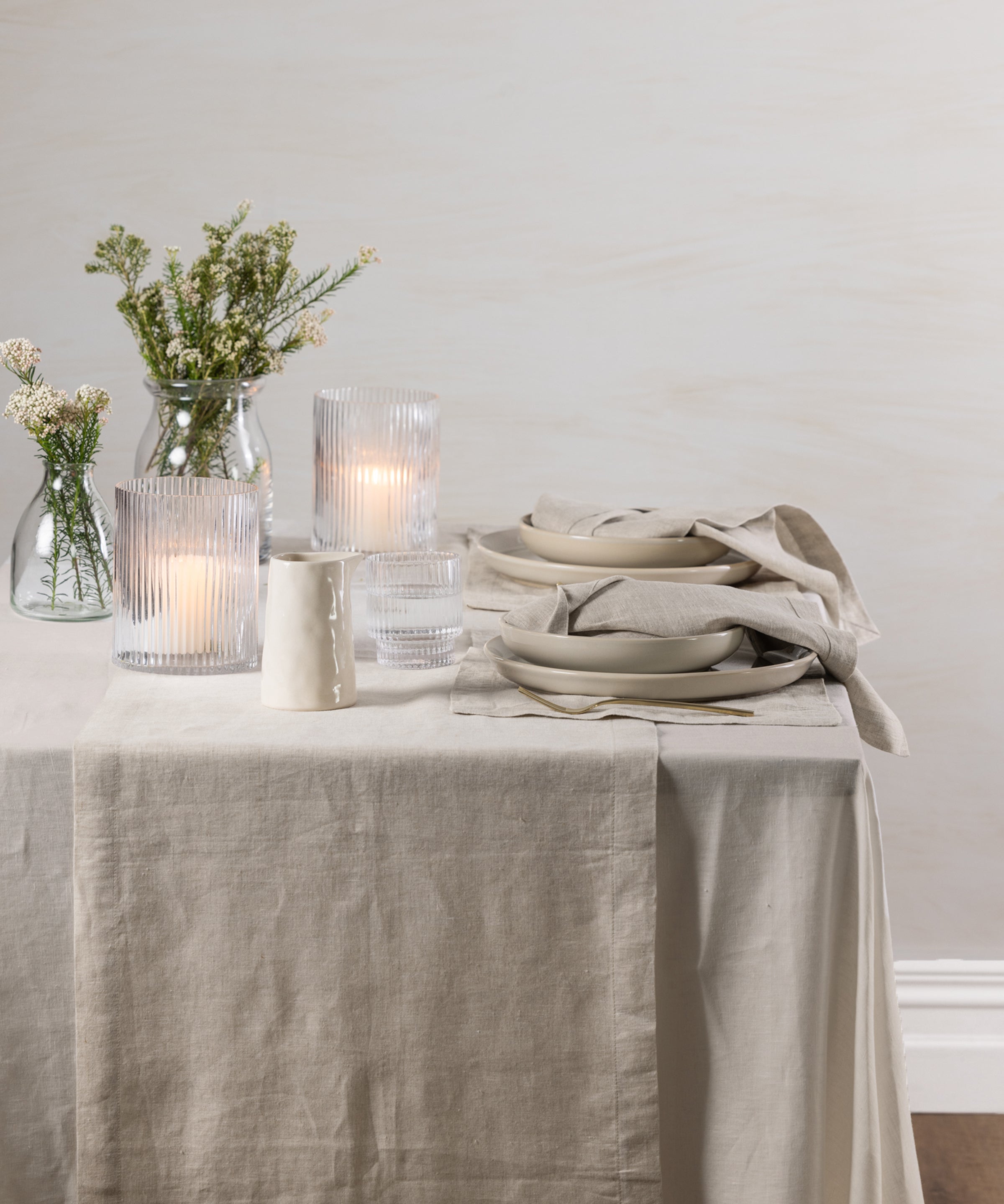 Loft Linen Tablecloth | Natural-2