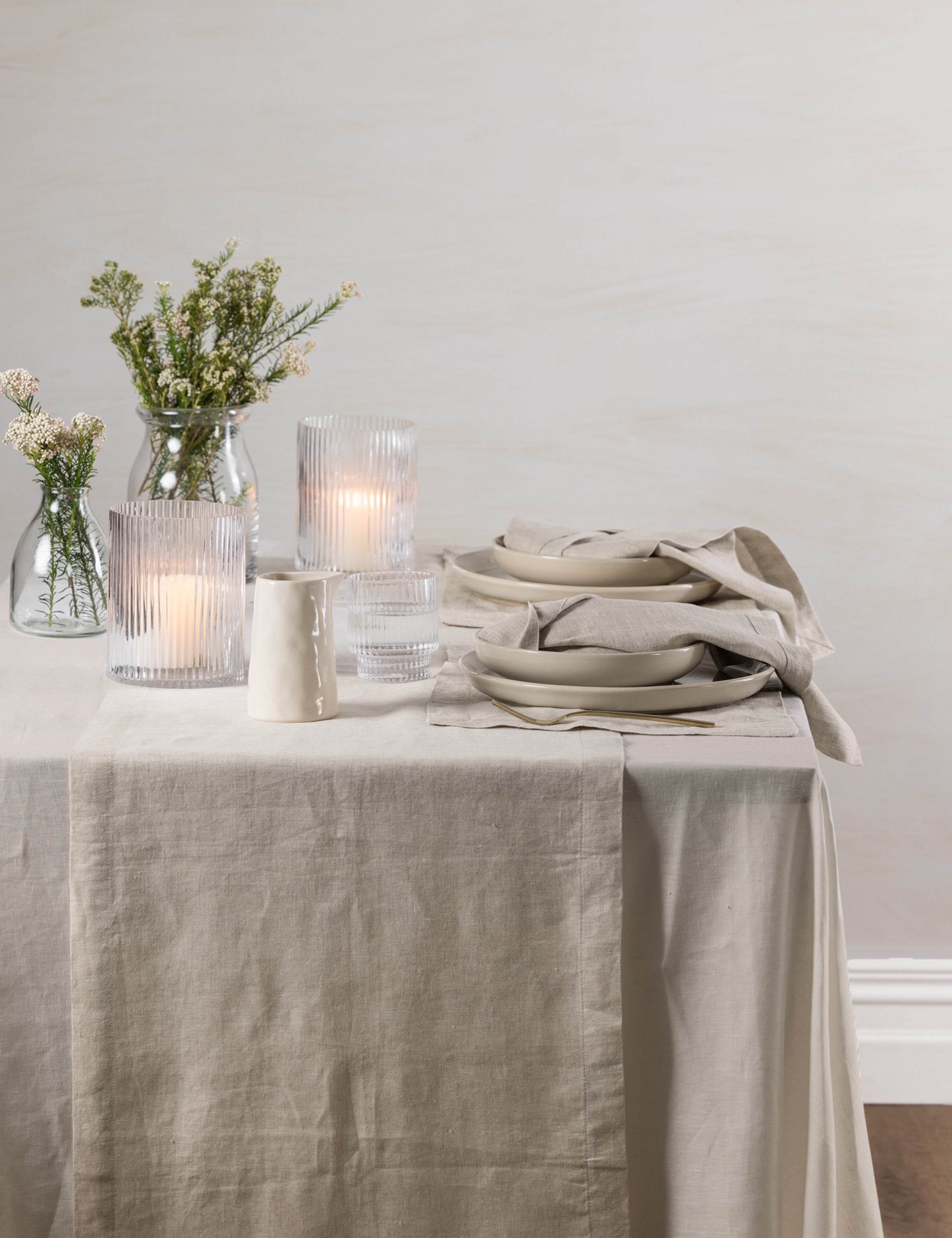 Loft Linen Tablecloth | Natural-2