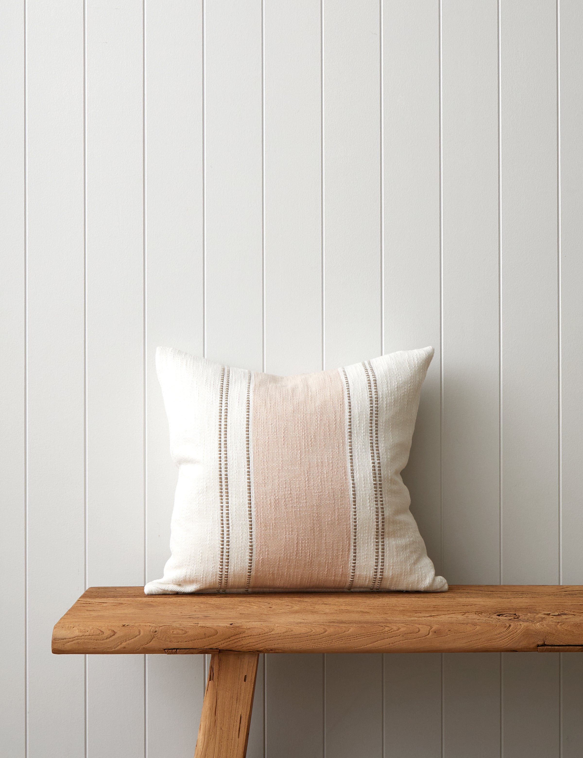 Loom Square Cushion Cover | Pink-1