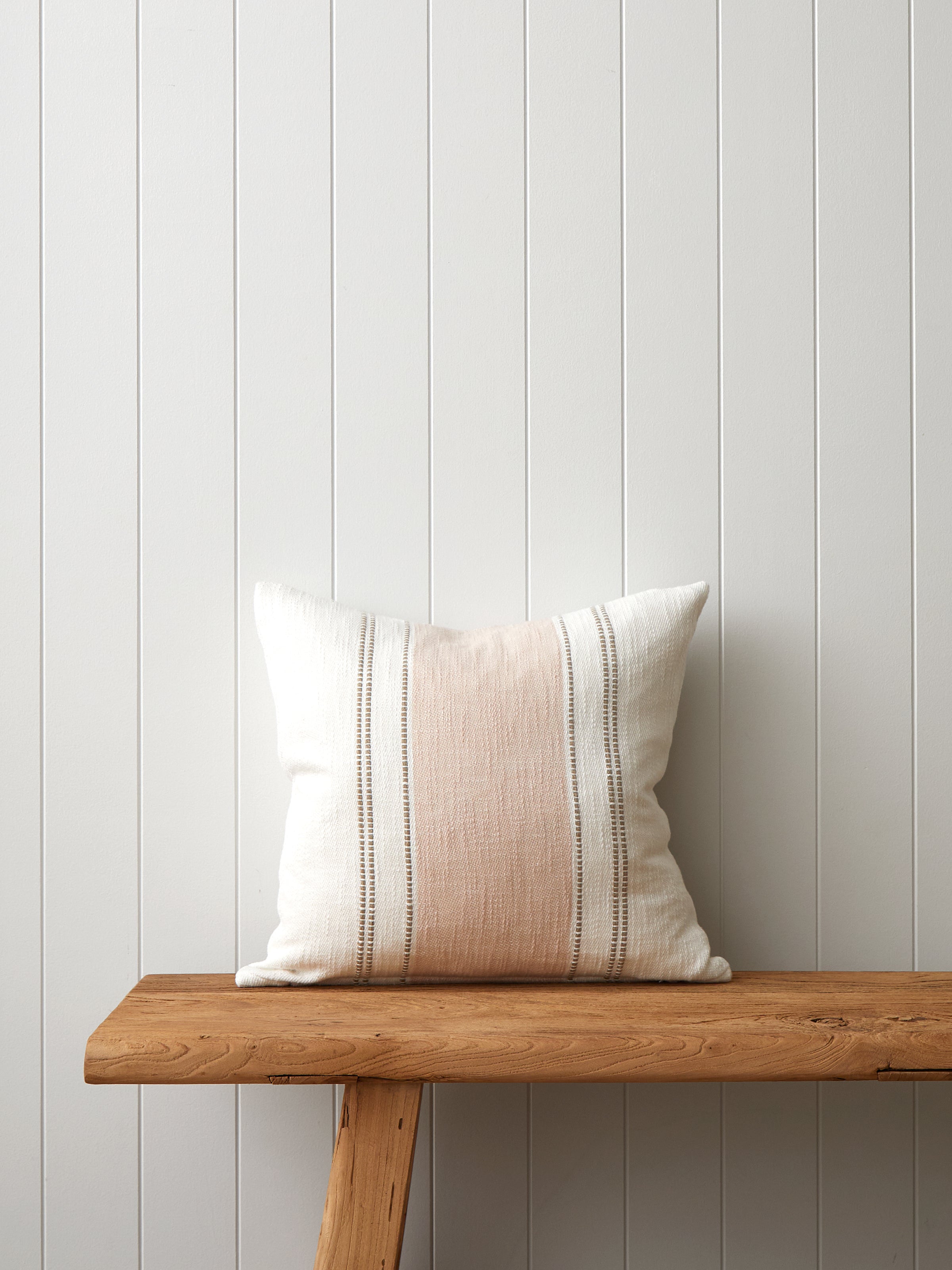 Loom Square Cushion Cover | Pink-1