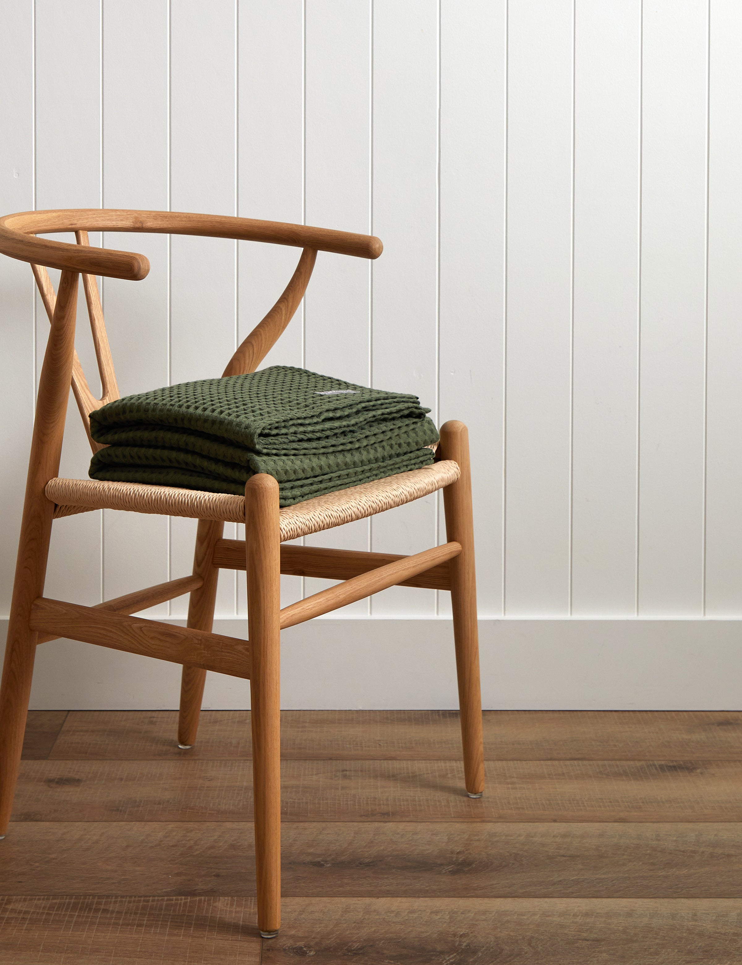 Madrid Blanket | Olive-1