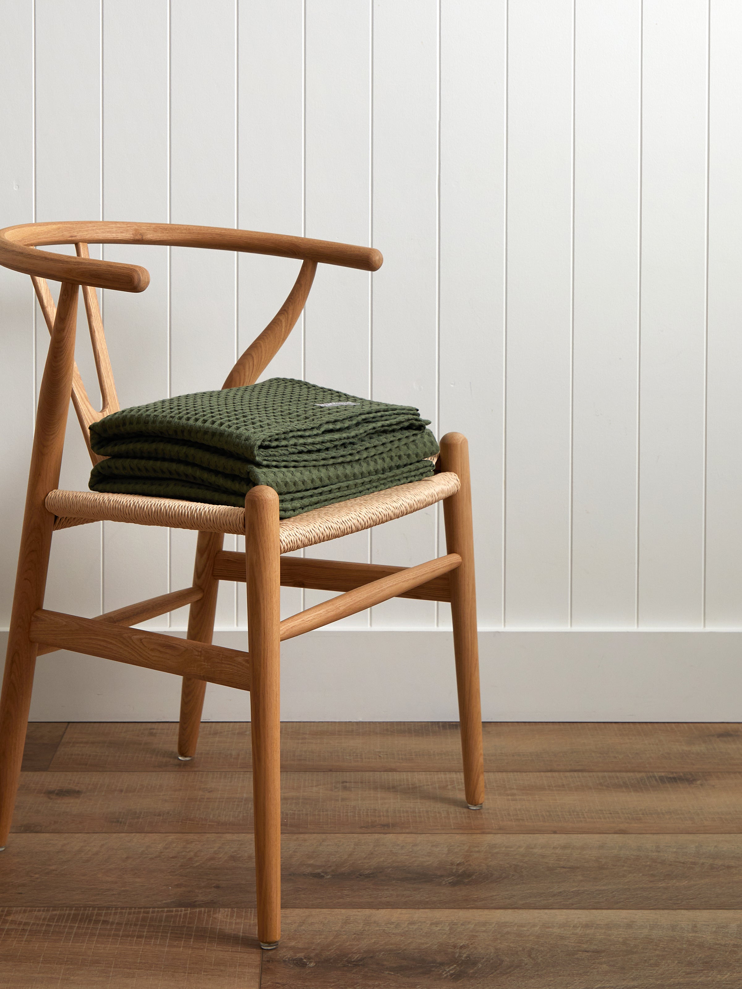 Madrid Blanket | Olive-1