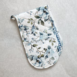Magalie Double Oven Glove | Blue Multi-1