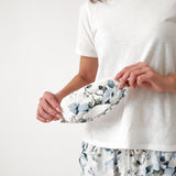 Magalie Eye Mask | Blue Floral-1