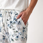 Magalie PJ Pants | Blue Floral-2