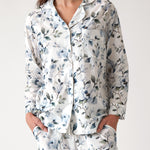 Magalie PJ Shirt | Blue Floral-1