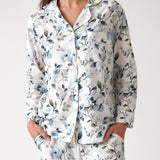 Magalie PJ Shirt | Blue Floral-1