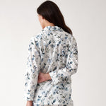 Magalie PJ Shirt | Blue Floral-4