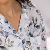 Magalie PJ Shirt | Blue Floral-5