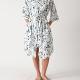 Magalie Robe | Blue Floral-1