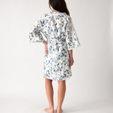 Magalie Robe | Blue Floral-4