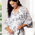 Magalie Robe | Blue Floral-5