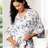 Magalie Robe | Blue Floral-5