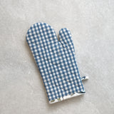 Magalie Single Oven Glove | Blue Multi-2