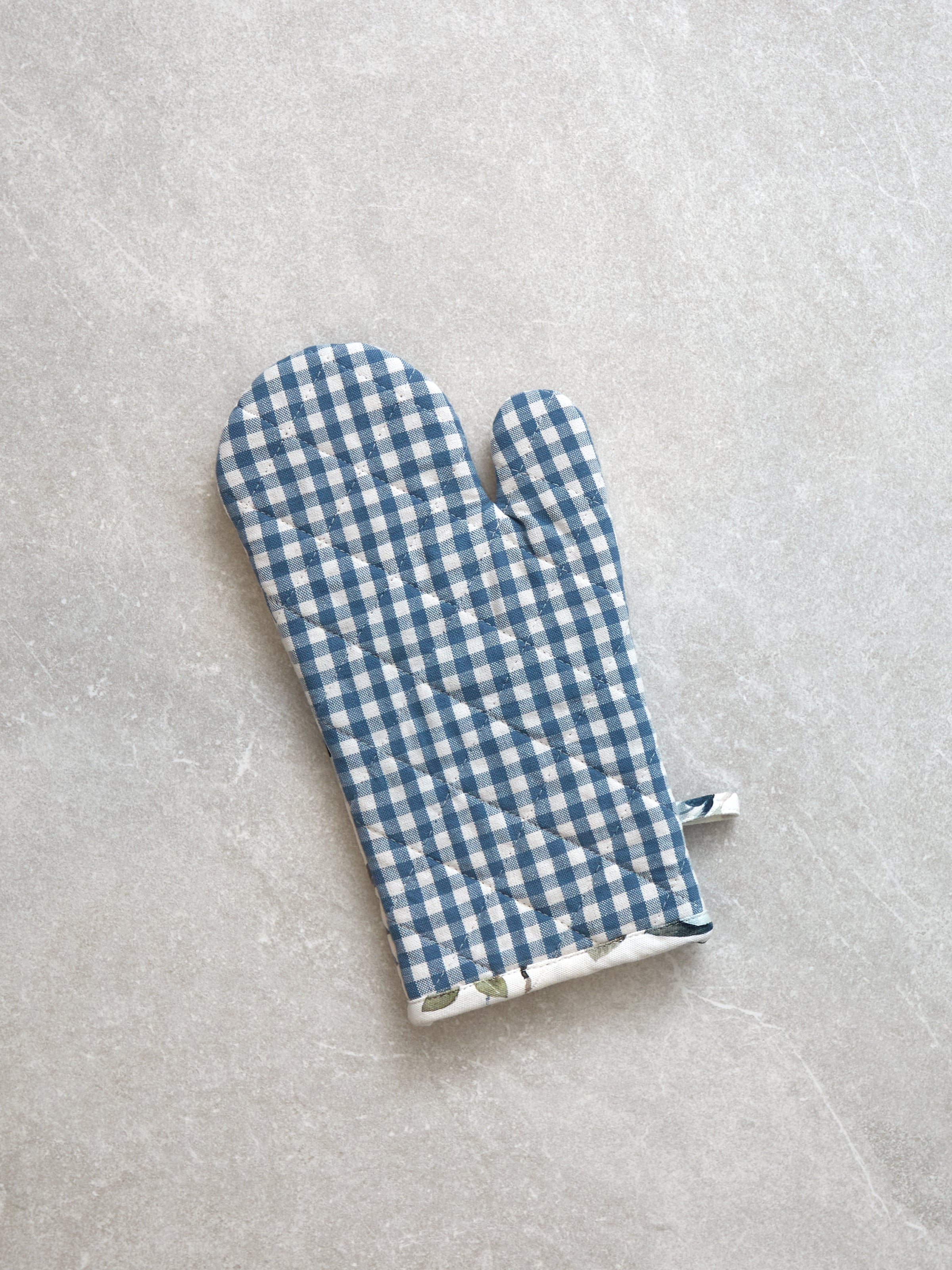 Magalie Single Oven Glove | Blue Multi-2