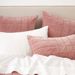 Maison Velvet Quilt | Rose-2
