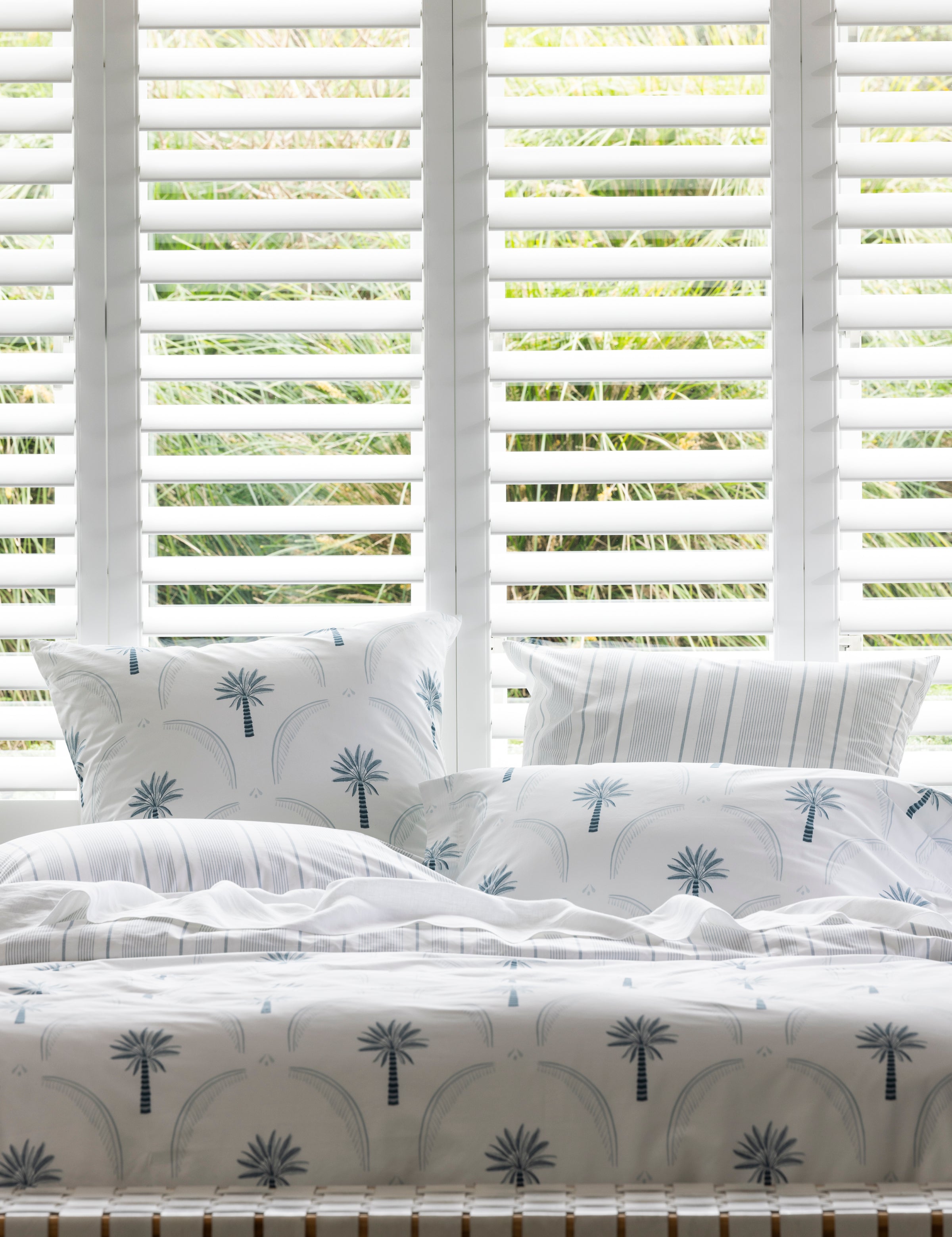 Maldives Oxford Pillowcase Set | Blue-2