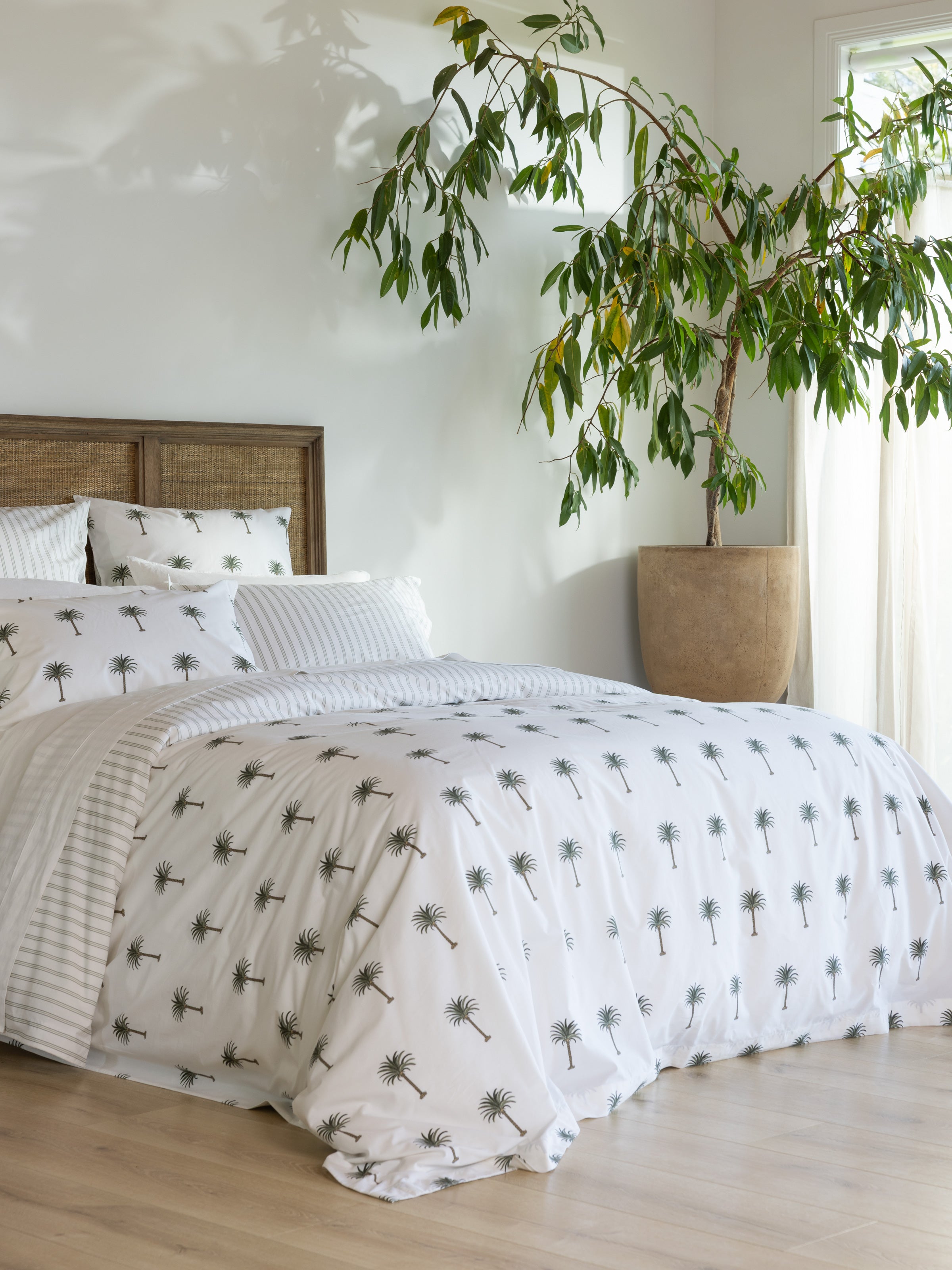 Mallorca Duvet Cover Set | Palm Tree-5