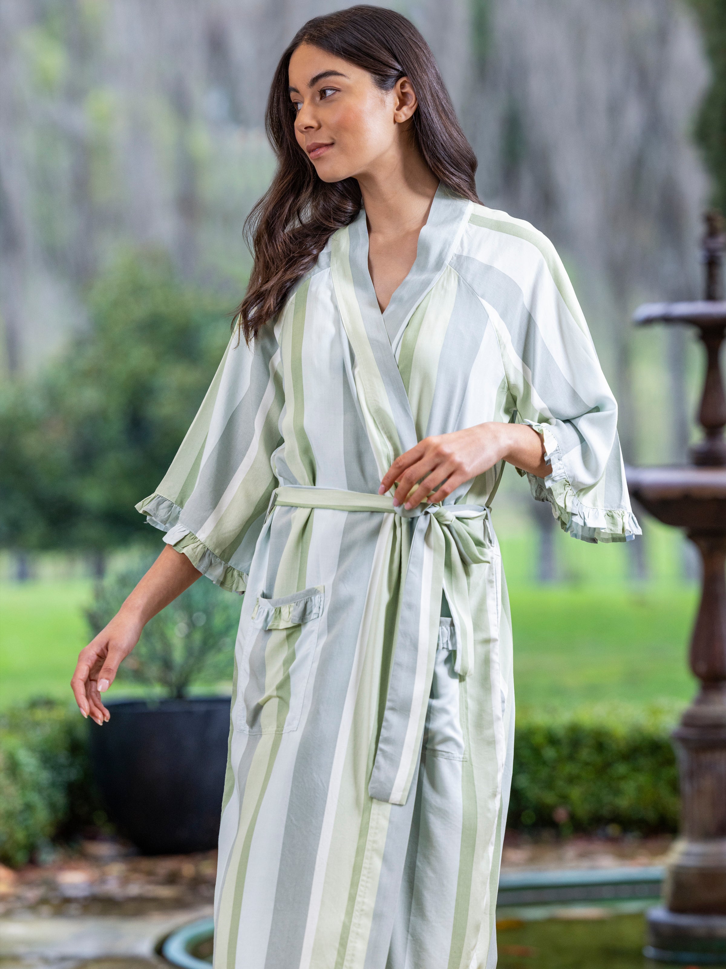 Marlow Robe | Stripe-5