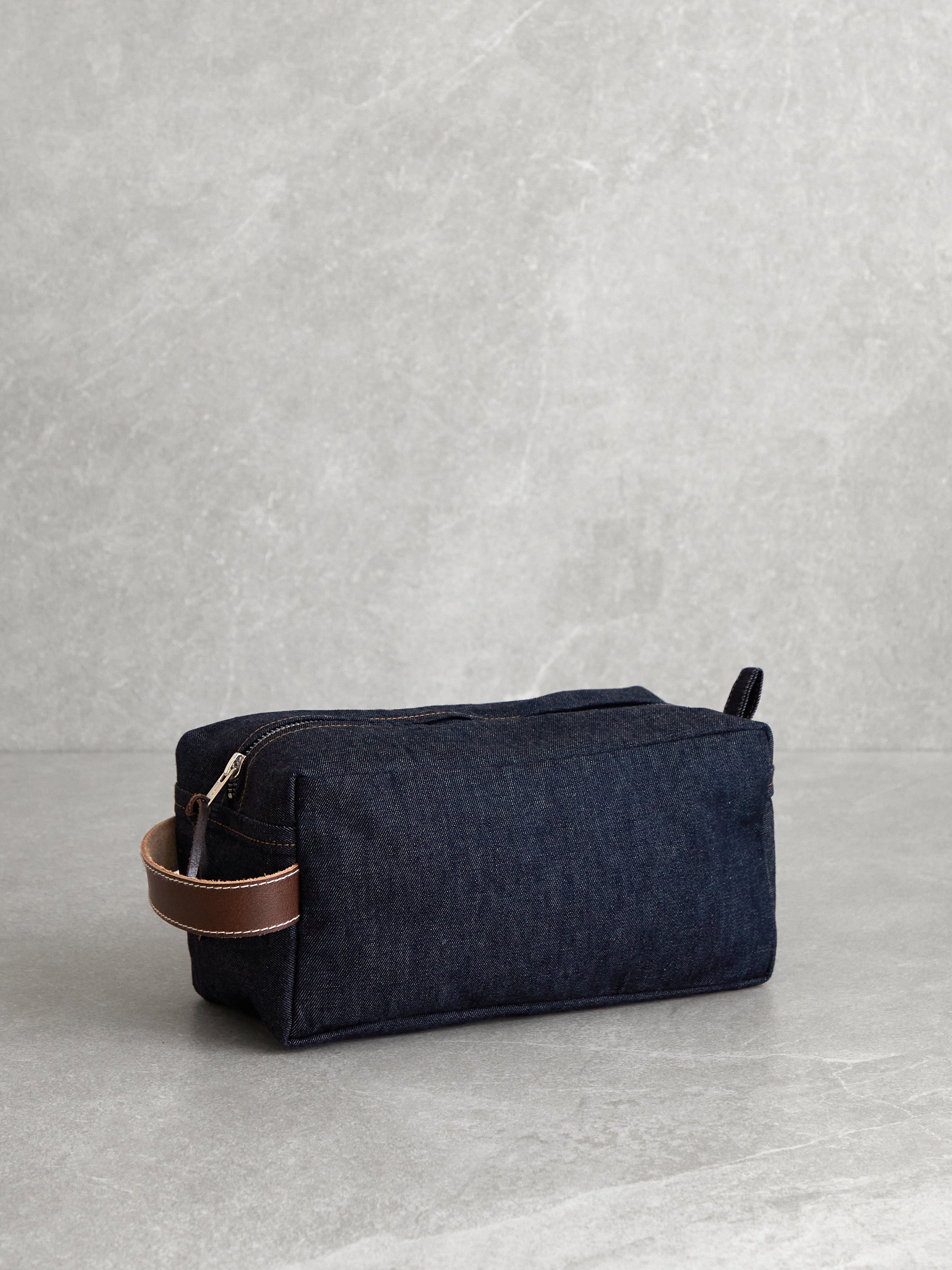 Miles Bath Bag | Denim-1