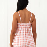 Molly Cami | Pink Gingham-4
