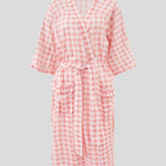 Molly Robe | Pink Gingham-2