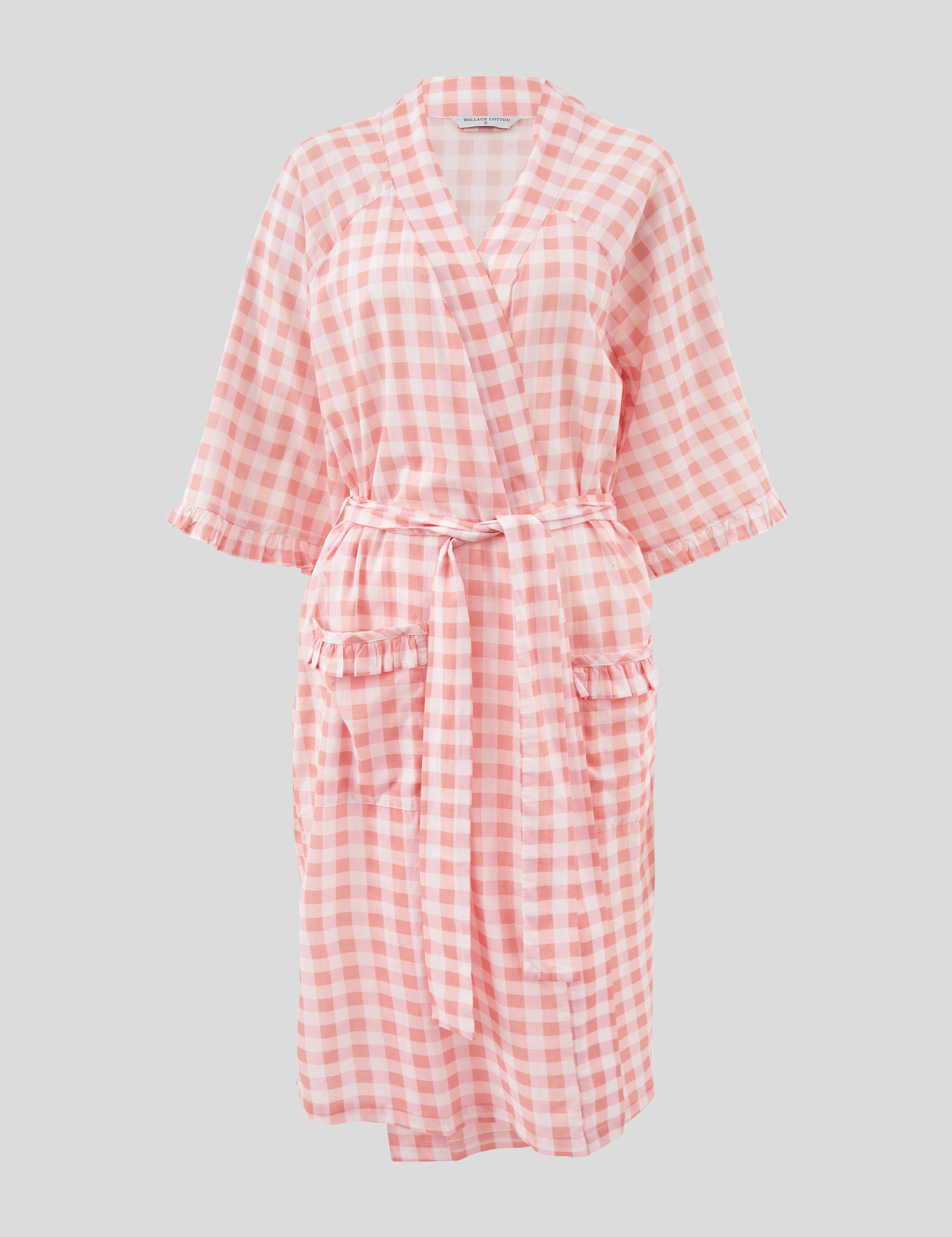 Molly Robe | Pink Gingham-2
